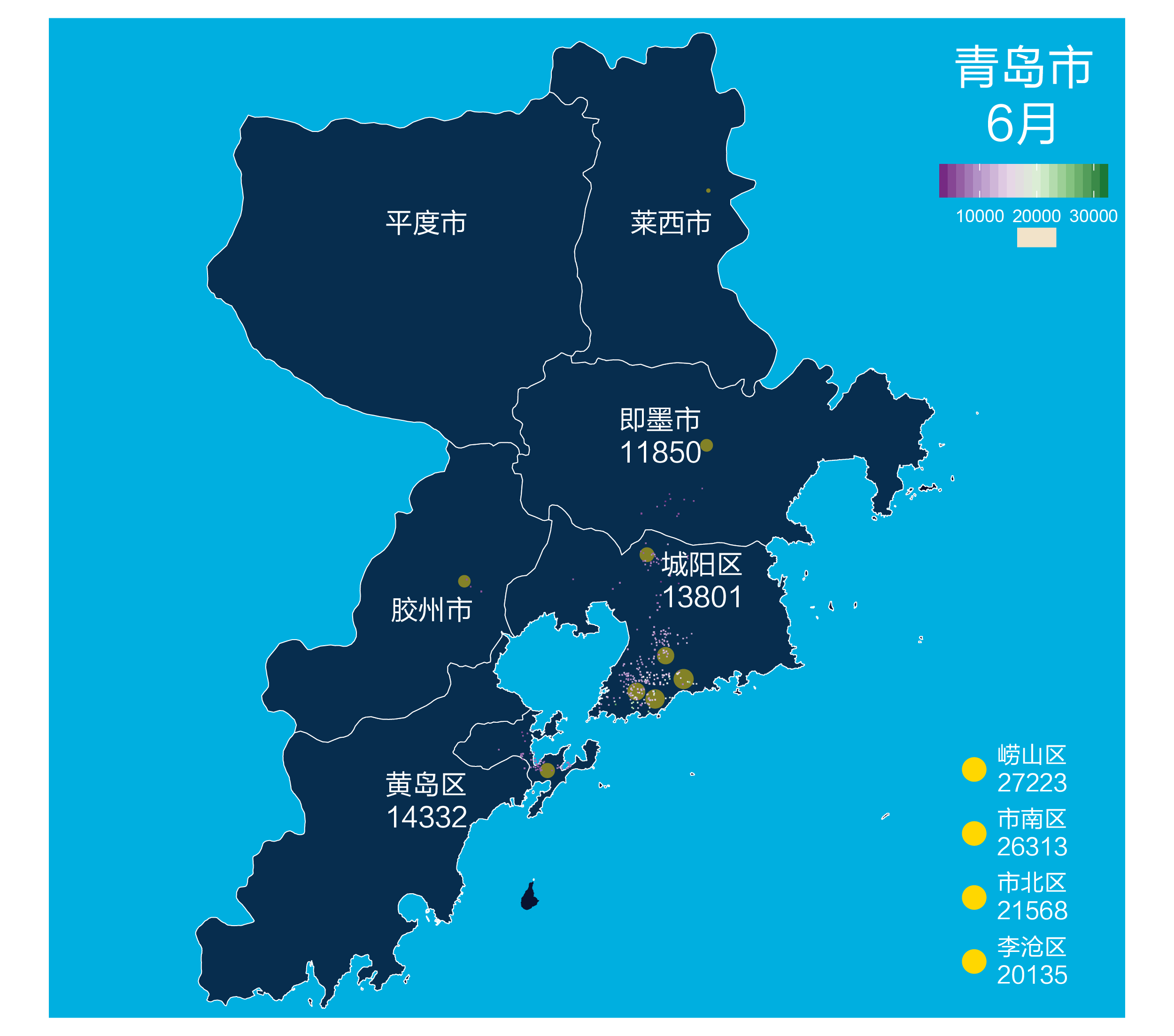 最新青岛地图，揭秘城市魅力与变迁之旅