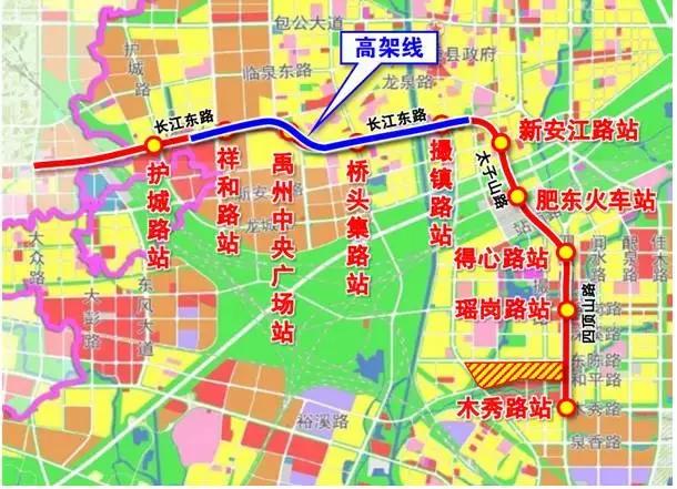 合肥地铁线路图全新概览