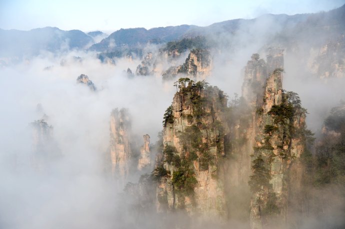 张家界最新天气，自然美景与实时气象探索